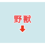 素材 ポイントポインター　アイキャッチ　野獣