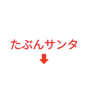 素材 ポイントポインター321たぶんサンタ
