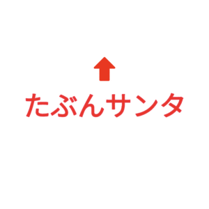 素材 ポイントポインター321たぶんサンタ