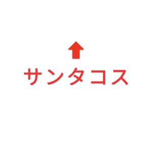 素材 ポイントポインター325サンタコス