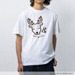 シンプルで面白い　鹿＆(シカト)Tシャツ