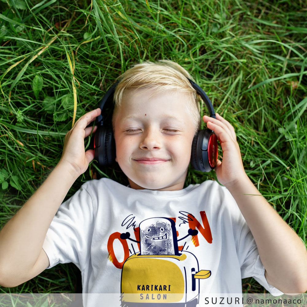 カリカリサロンオープンTシャツのアイコン用画像