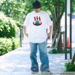 だりぃワニ温泉に入るTシャツのアイコン用画像