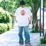 CT645イラストTシャツ　着用見本