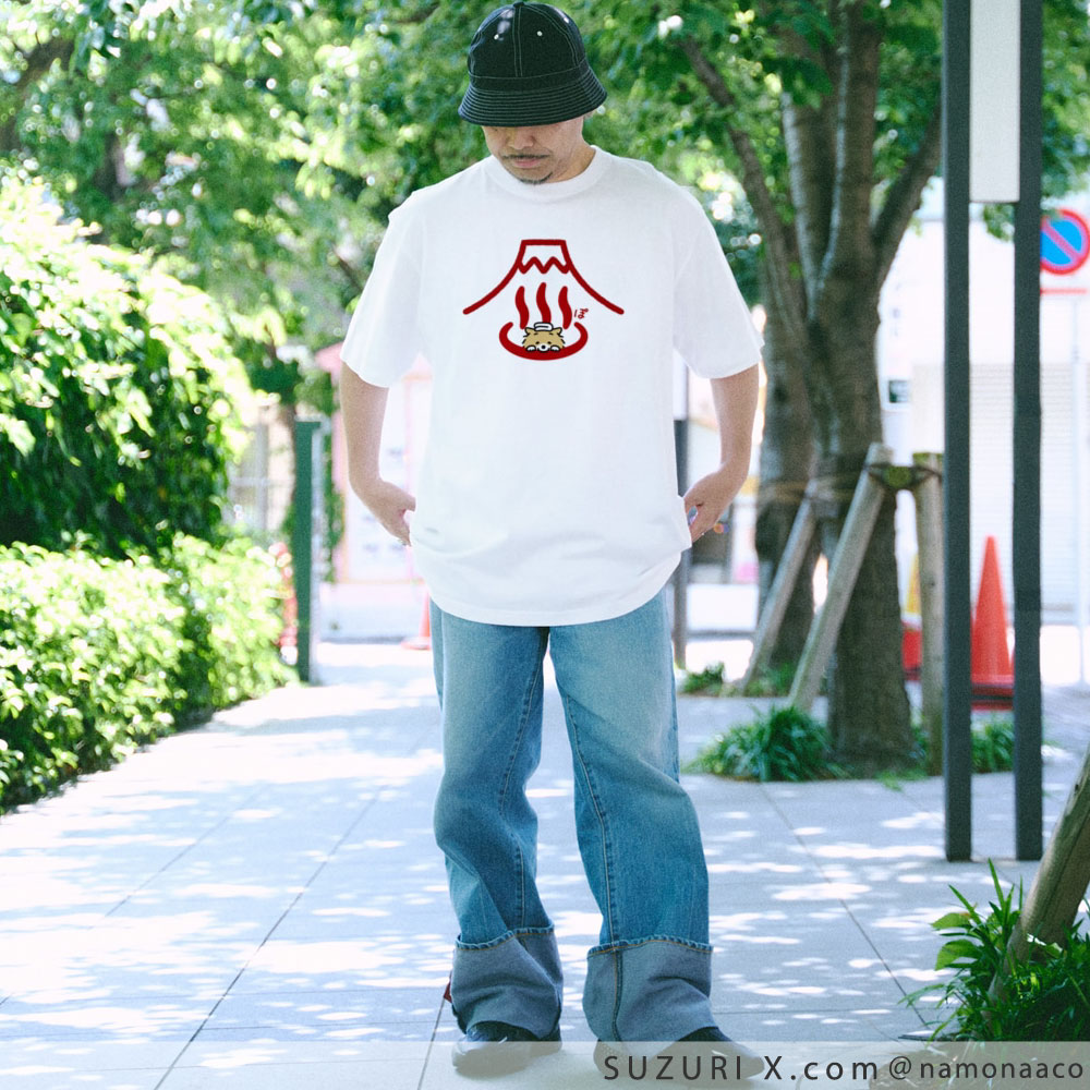 CT645イラストTシャツ 着用見本